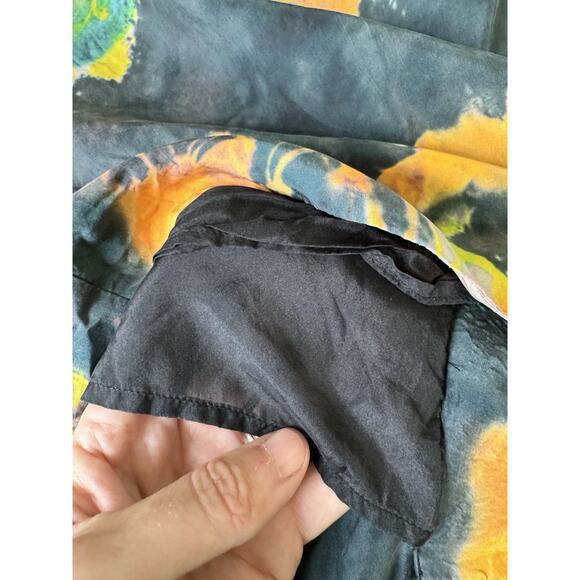 Mint By Jodi Arnold Dress Asymmetrical Art To Wear Silk Size 4 Cocktail Party - Picture 7 of 12